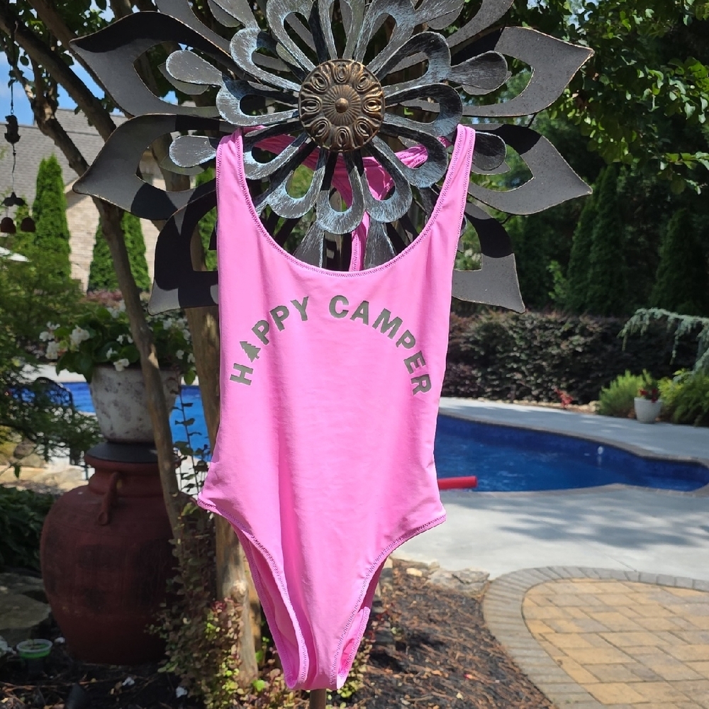 Onepiece Vibrant Pink Swimsuit